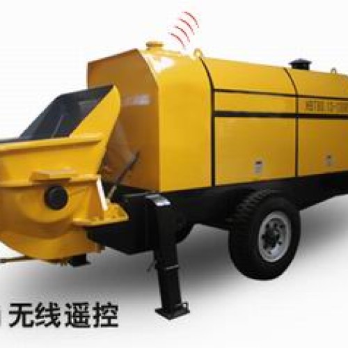 Hbt series diesel trailer concrete pump